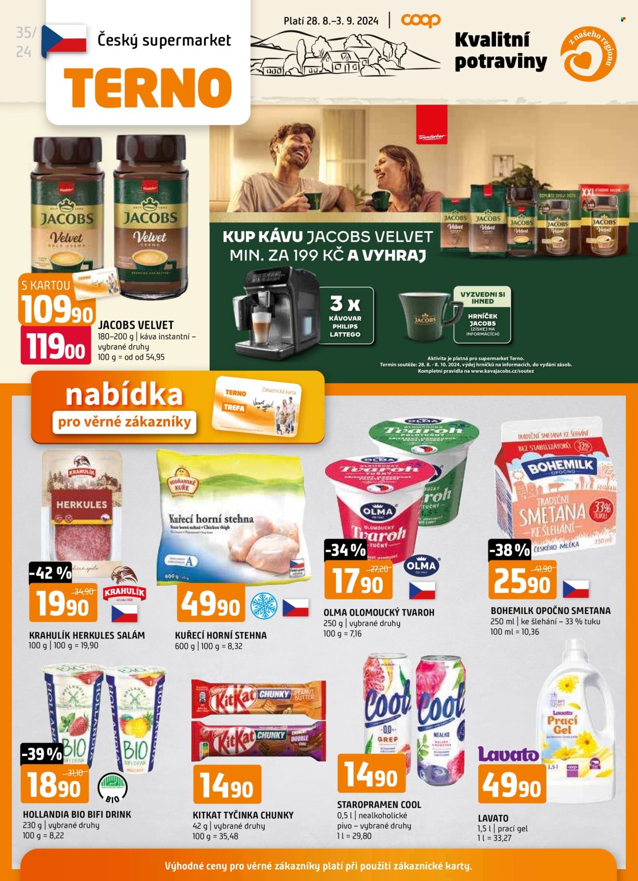 Leták coop TERNO - 28.8.2024 - 3.9.2024. Strana 16