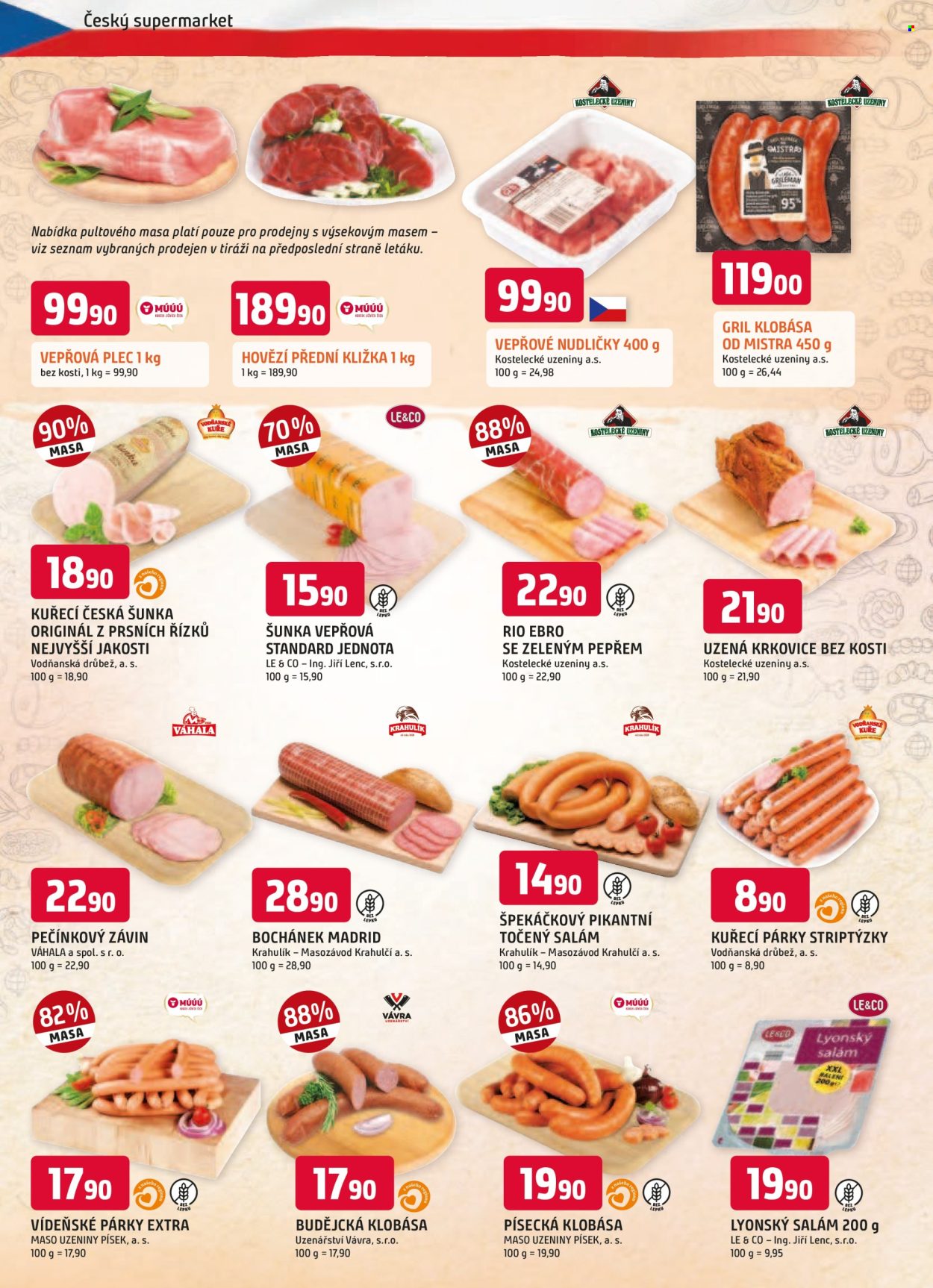 Leták TREFA coop - 28.8.2024 - 3.9.2024. Strana 2
