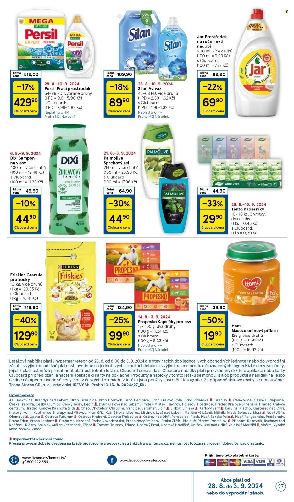 Leták TESCO - 28.8.2024 - 3.9.2024. Strana 27