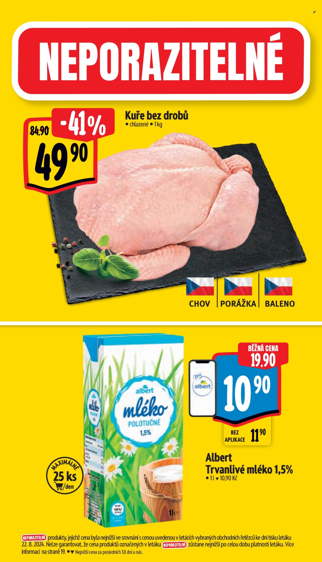 Leták Albert Supermarket - 28.8.2024 - 3.9.2024. Strana 4