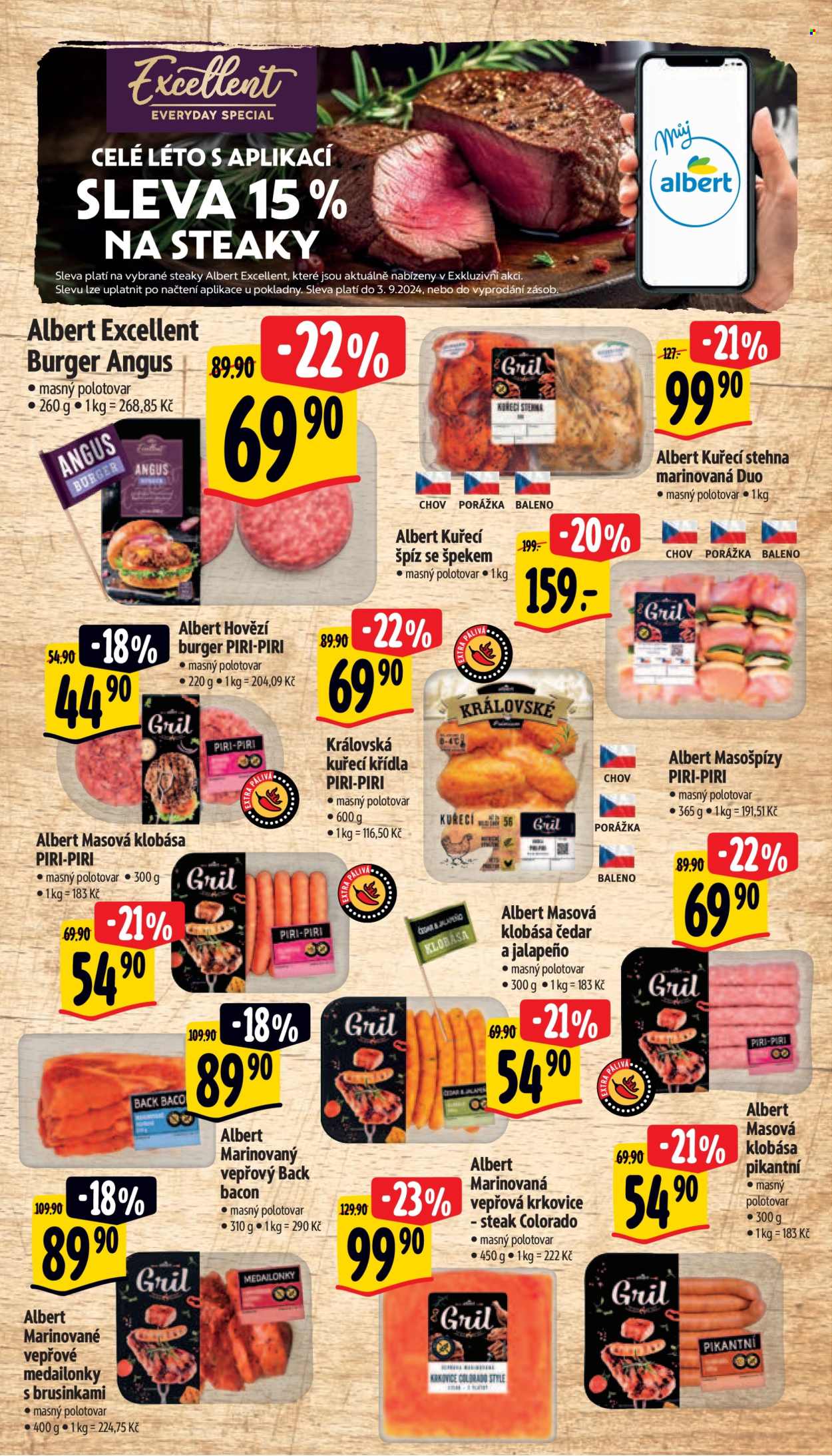 Leták Albert Supermarket - 28.8.2024 - 3.9.2024. Strana 11