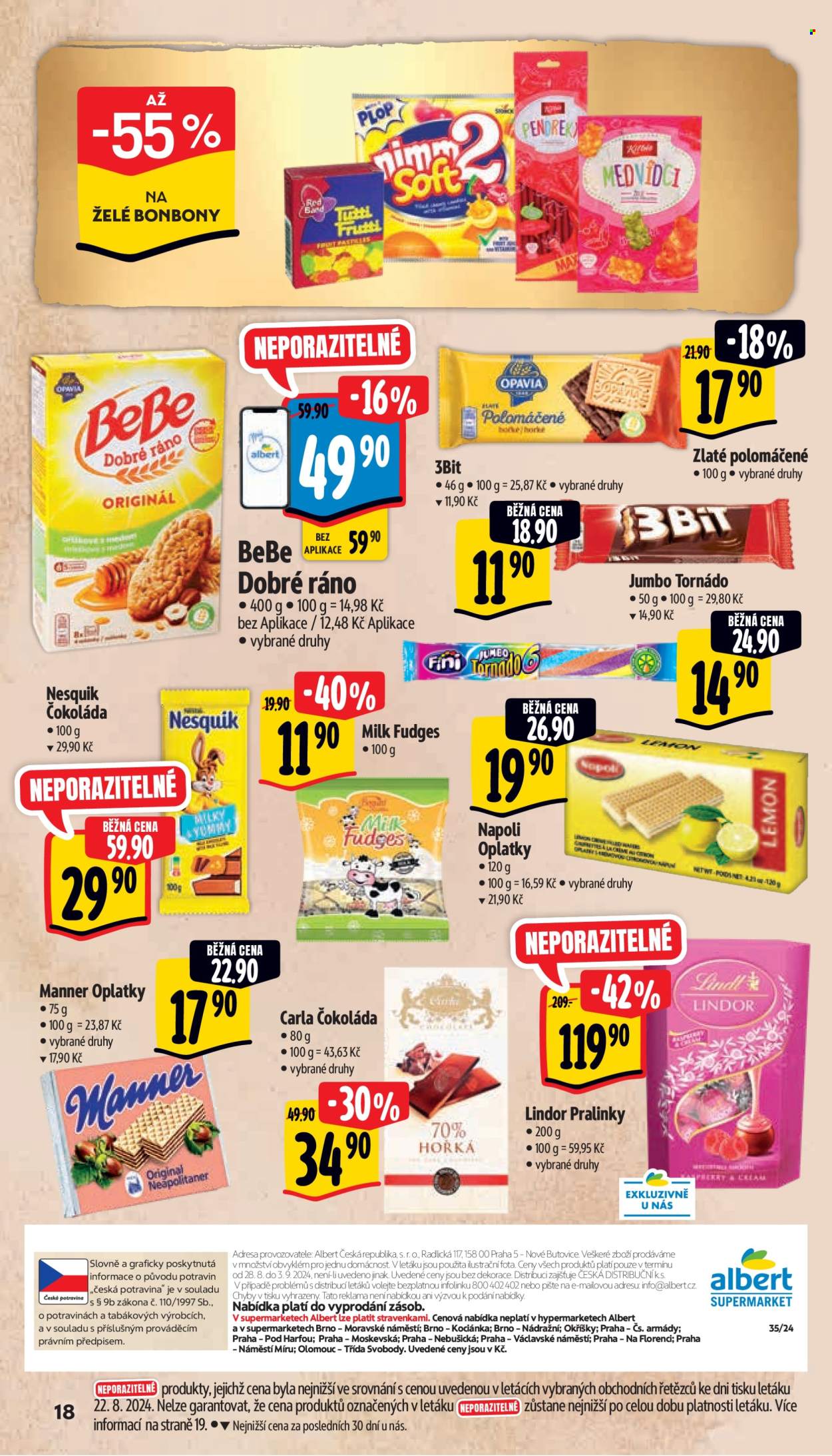Leták Albert Supermarket - 28.8.2024 - 3.9.2024. Strana 27