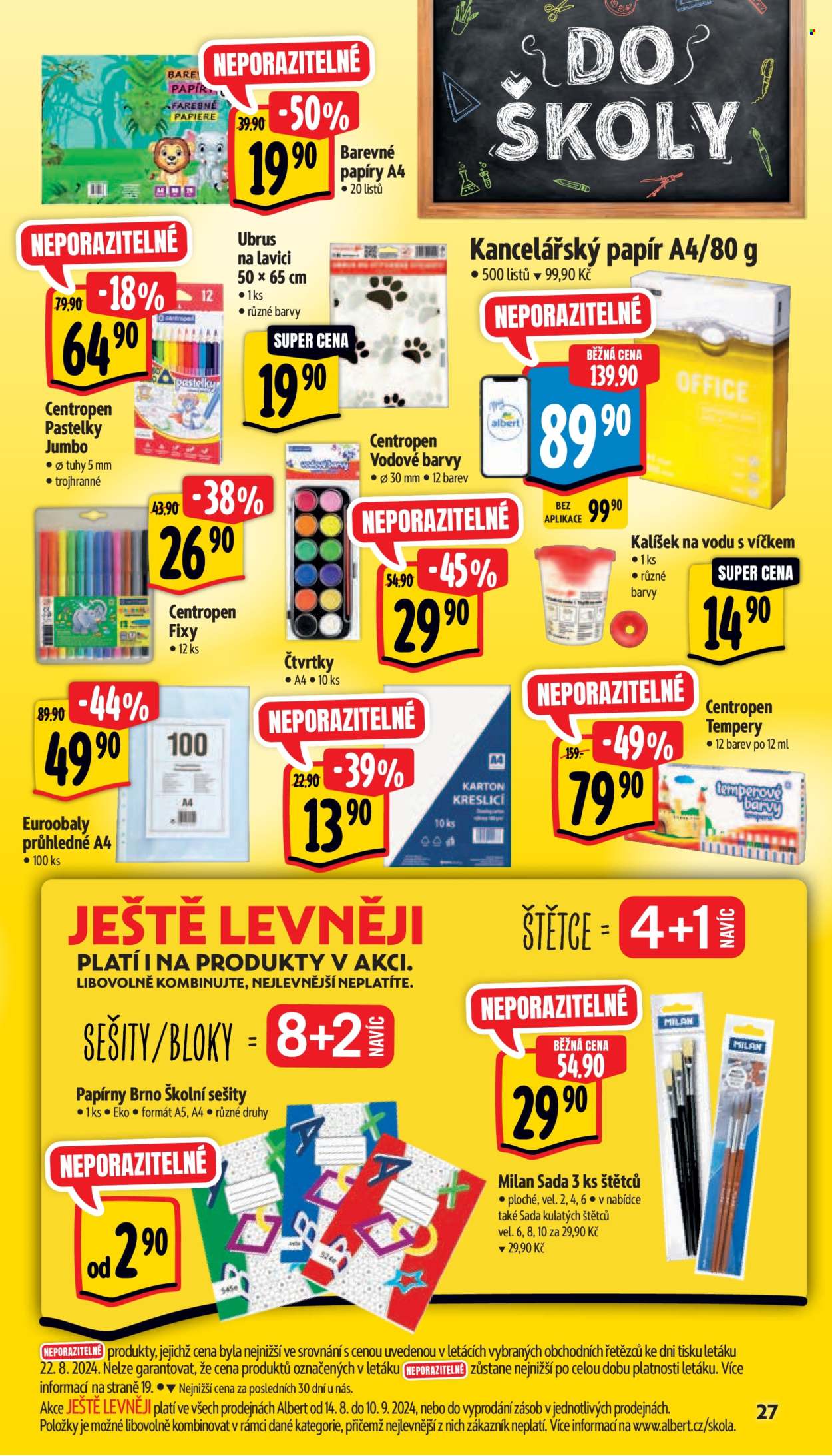 Leták Albert Supermarket - 28.8.2024 - 3.9.2024. Strana 36