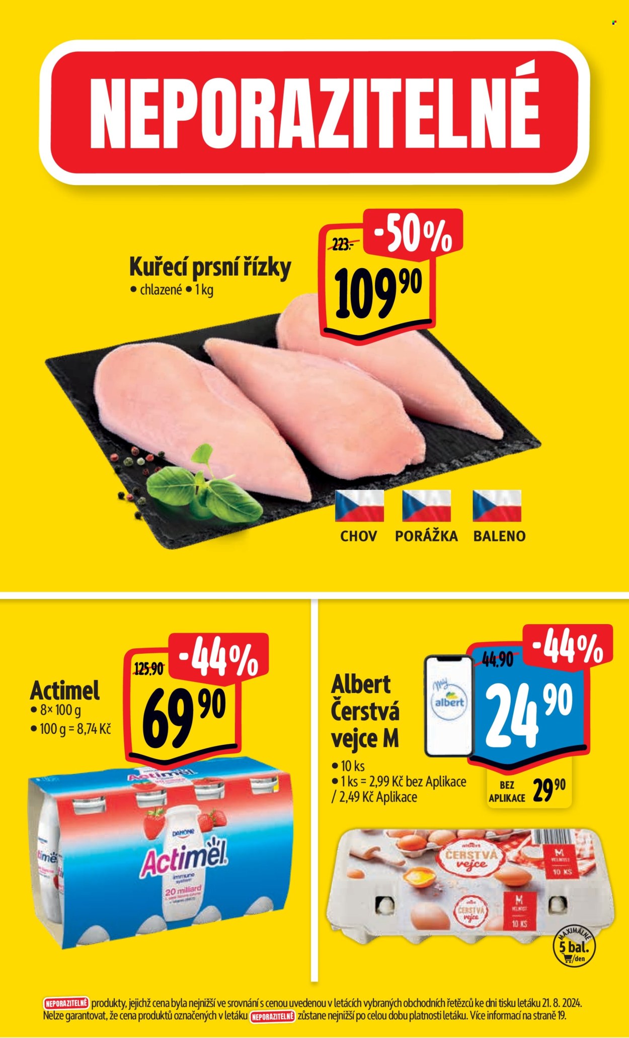 Leták Albert Hypermarket - 28.8.2024 - 3.9.2024. Strana 3