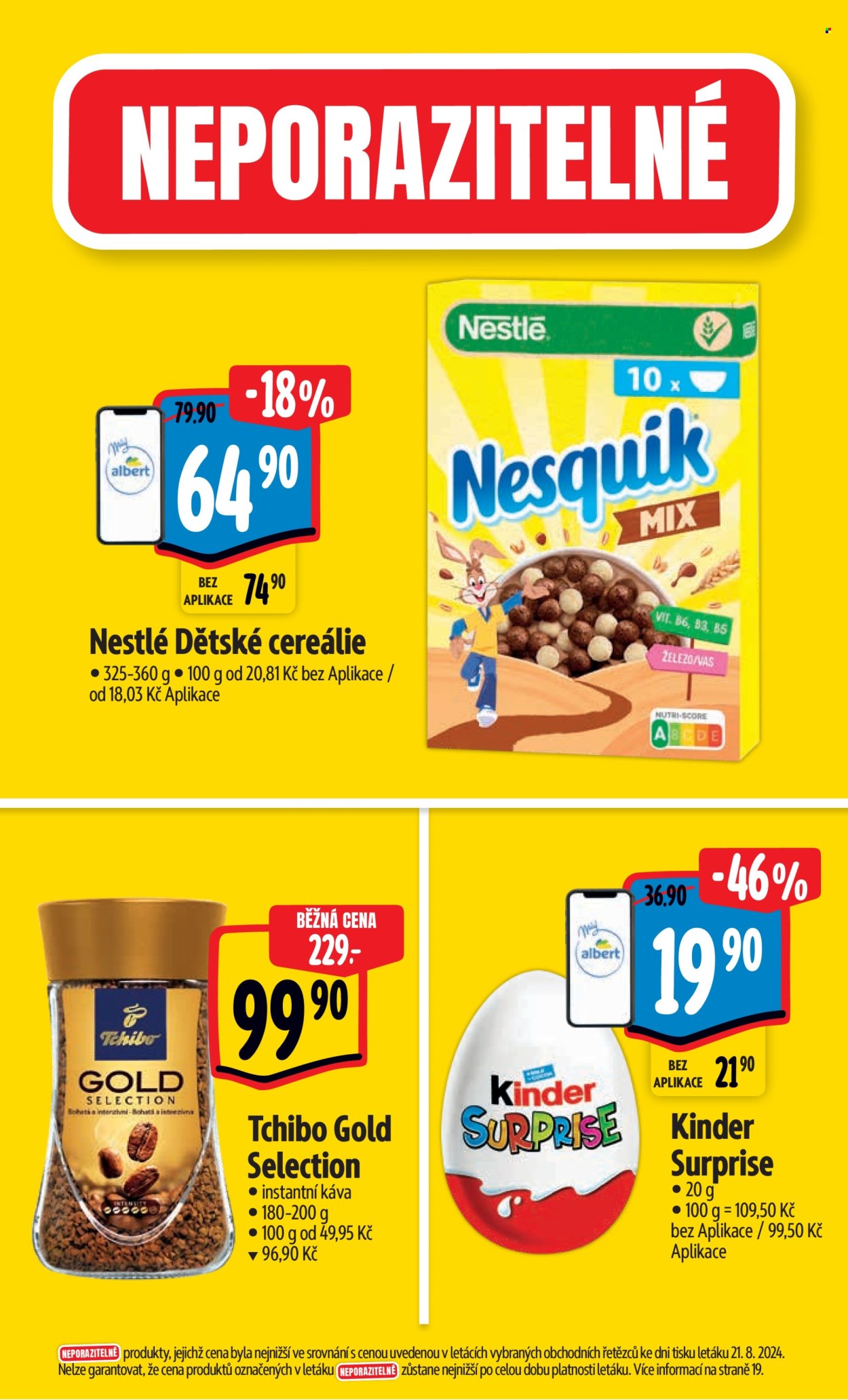 Leták Albert Hypermarket - 28.8.2024 - 3.9.2024. Strana 5