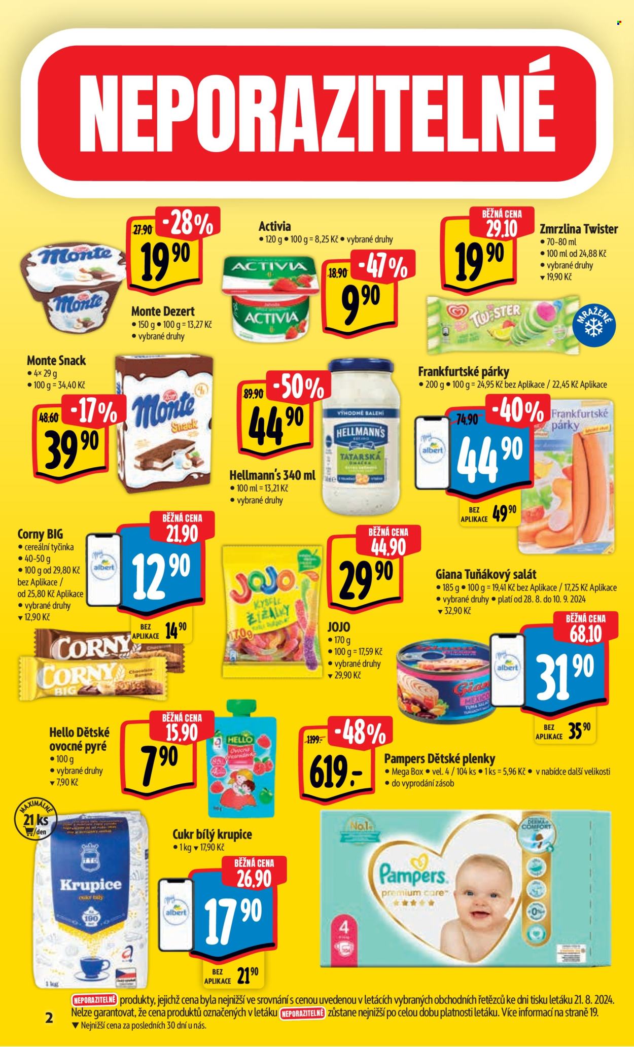 Leták Albert Hypermarket - 28.8.2024 - 3.9.2024. Strana 6