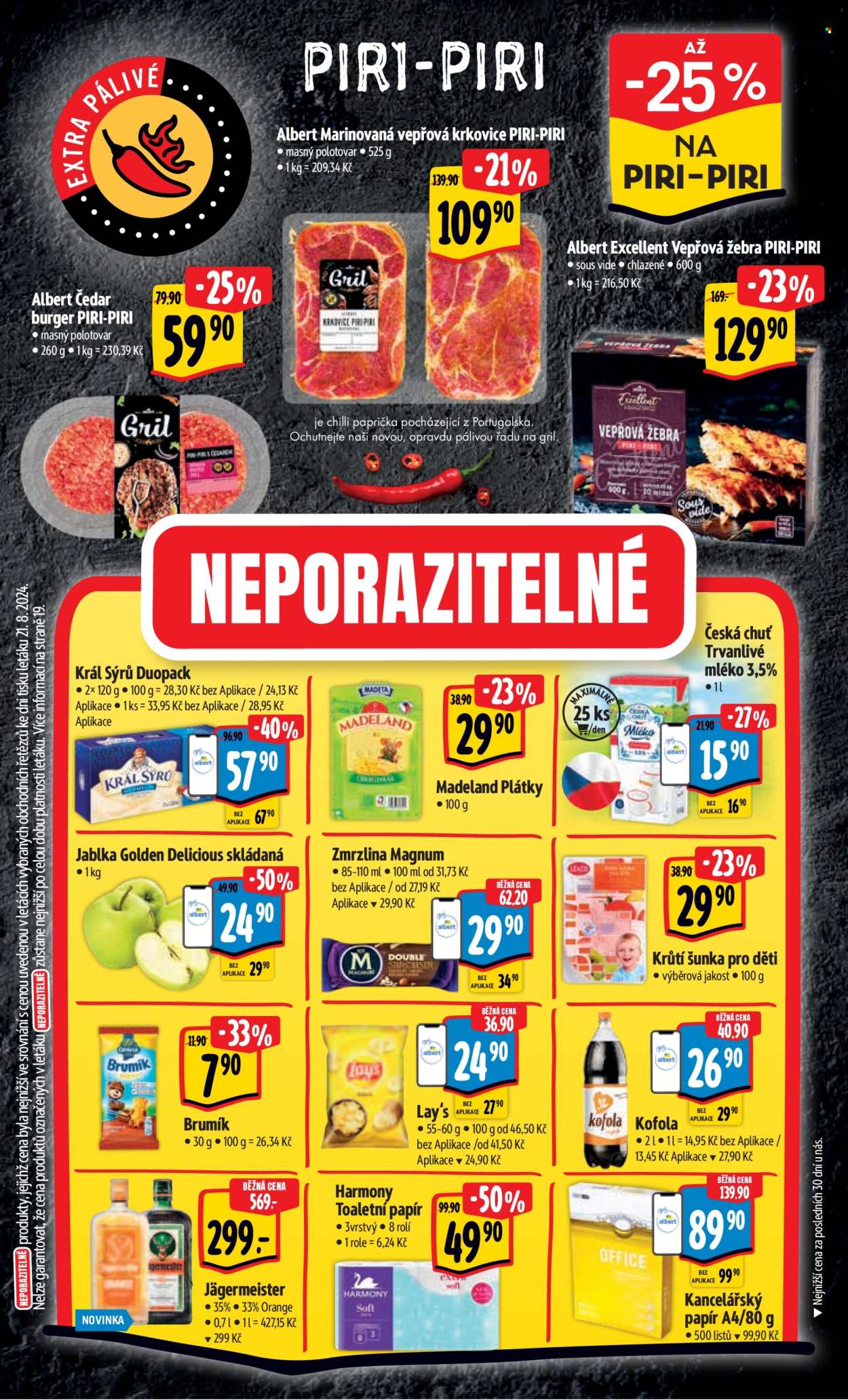 Leták Albert Hypermarket - 28.8.2024 - 3.9.2024. Strana 8