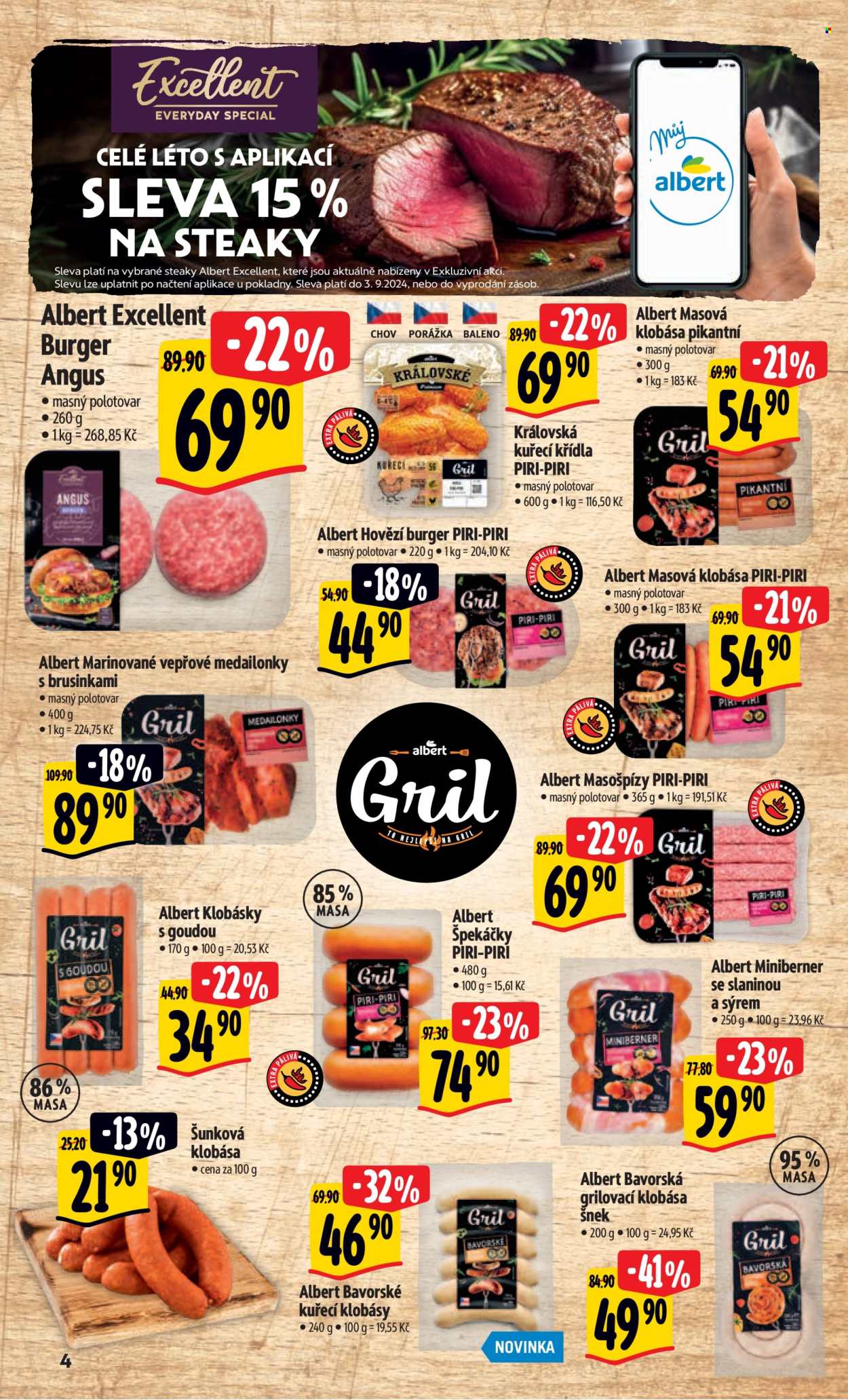 Leták Albert Hypermarket - 28.8.2024 - 3.9.2024. Strana 9