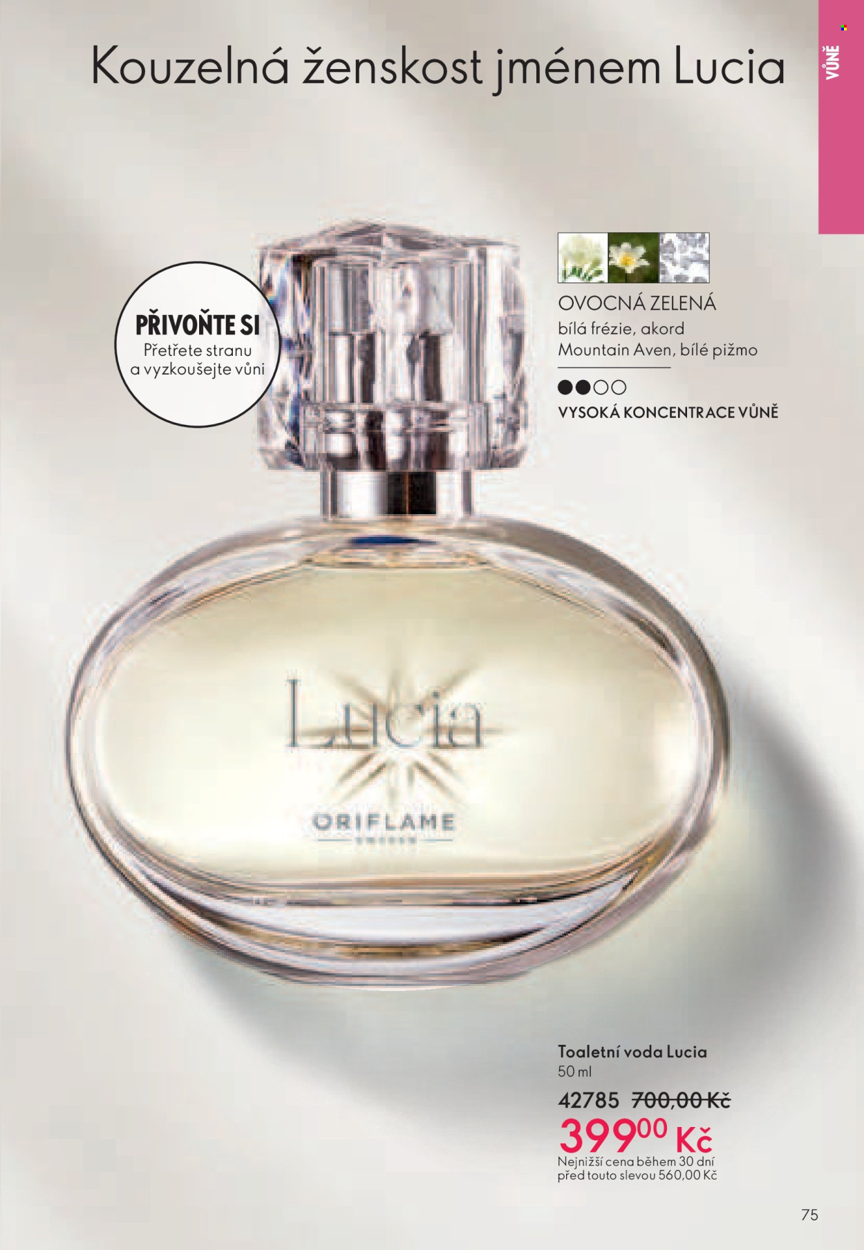Leták ORIFLAME - 10.9.2024 - 30.9.2024. Strana 75