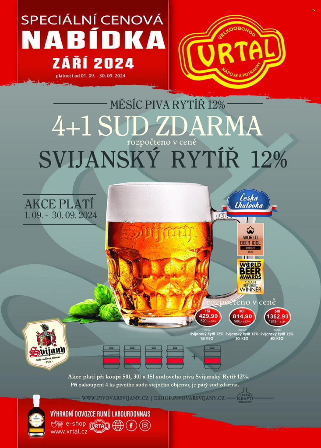Leták Vrtal - 1.9.2024 - 30.9.2024. Strana 56