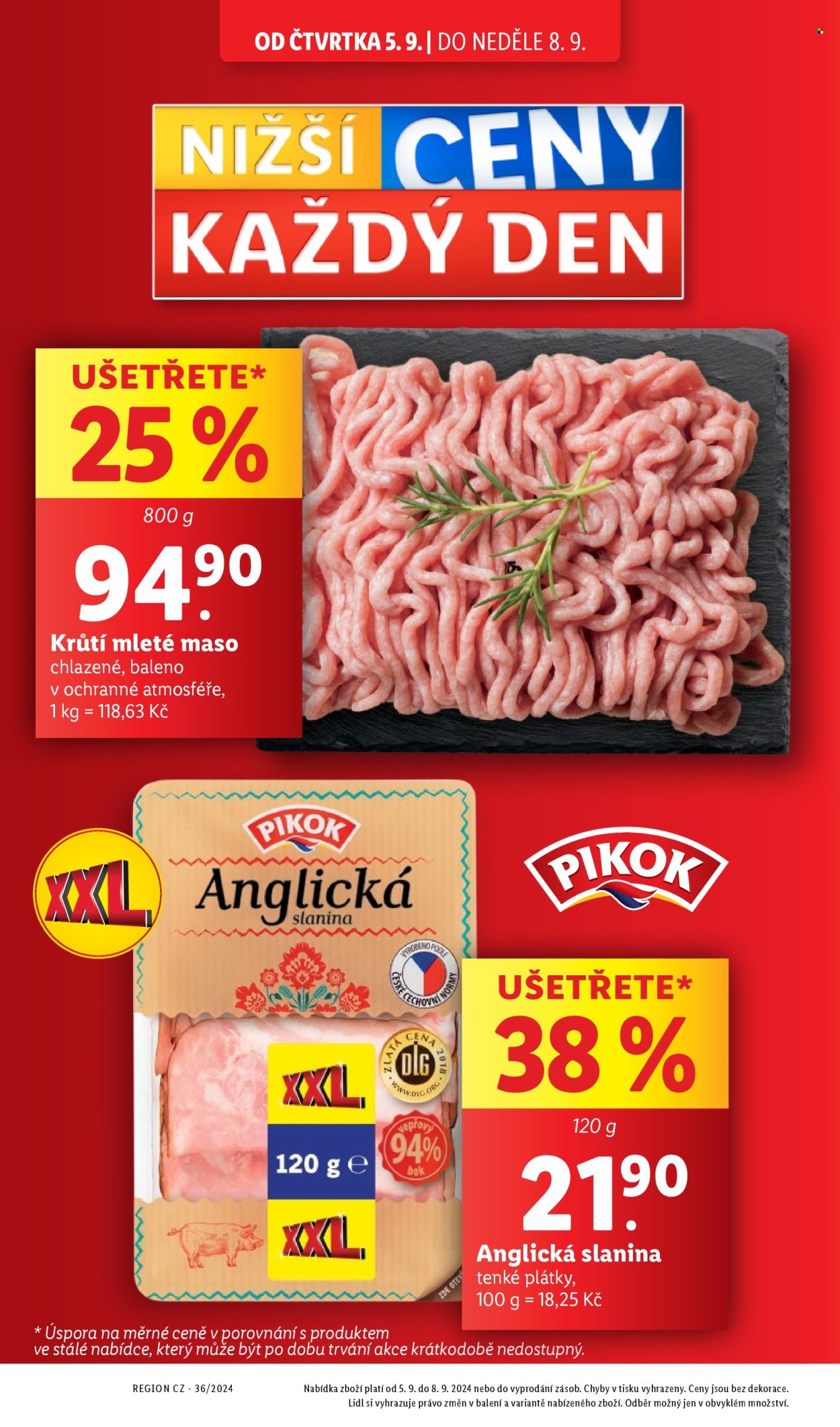 Leták Lidl - 5.9.2024 - 8.9.2024. Strana 4