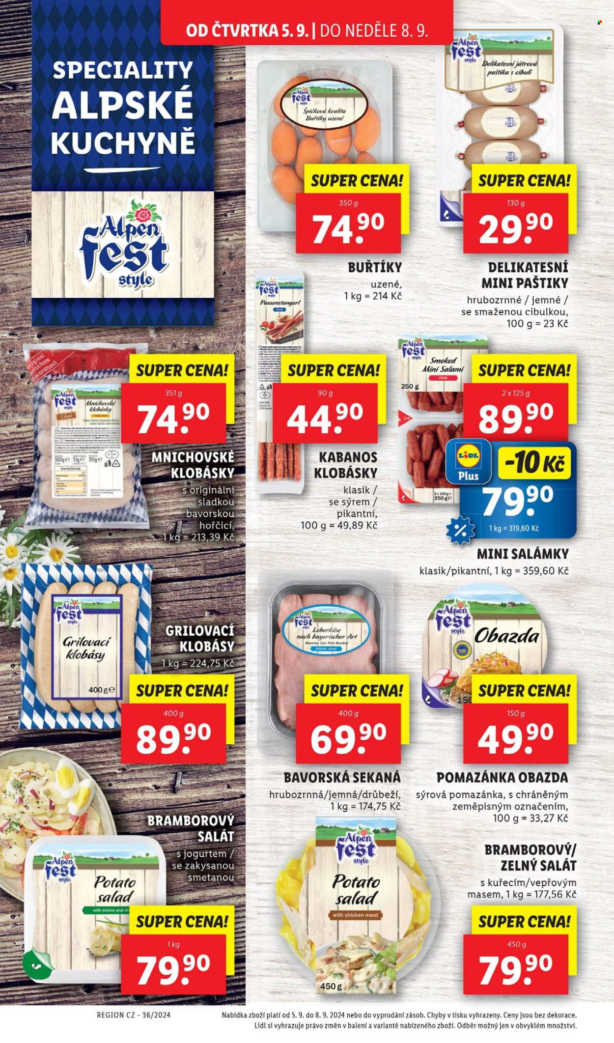 Leták Lidl - 5.9.2024 - 8.9.2024. Strana 30
