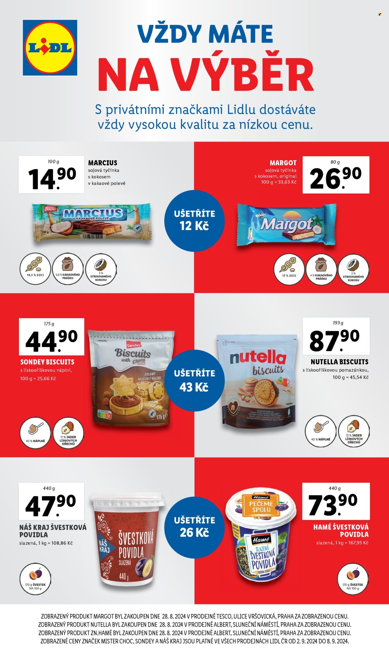 Leták Lidl - 5.9.2024 - 8.9.2024. Strana 39