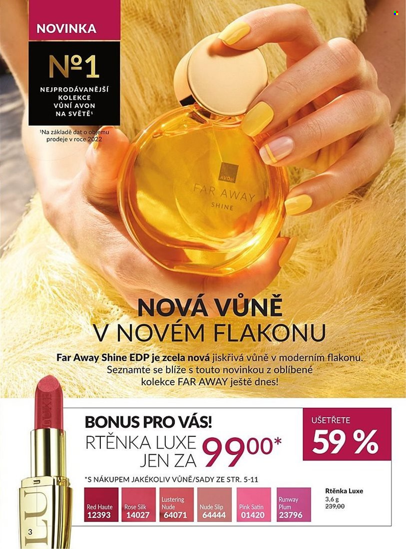 Leták AVON - 1.9.2024 - 30.9.2024. Strana 3
