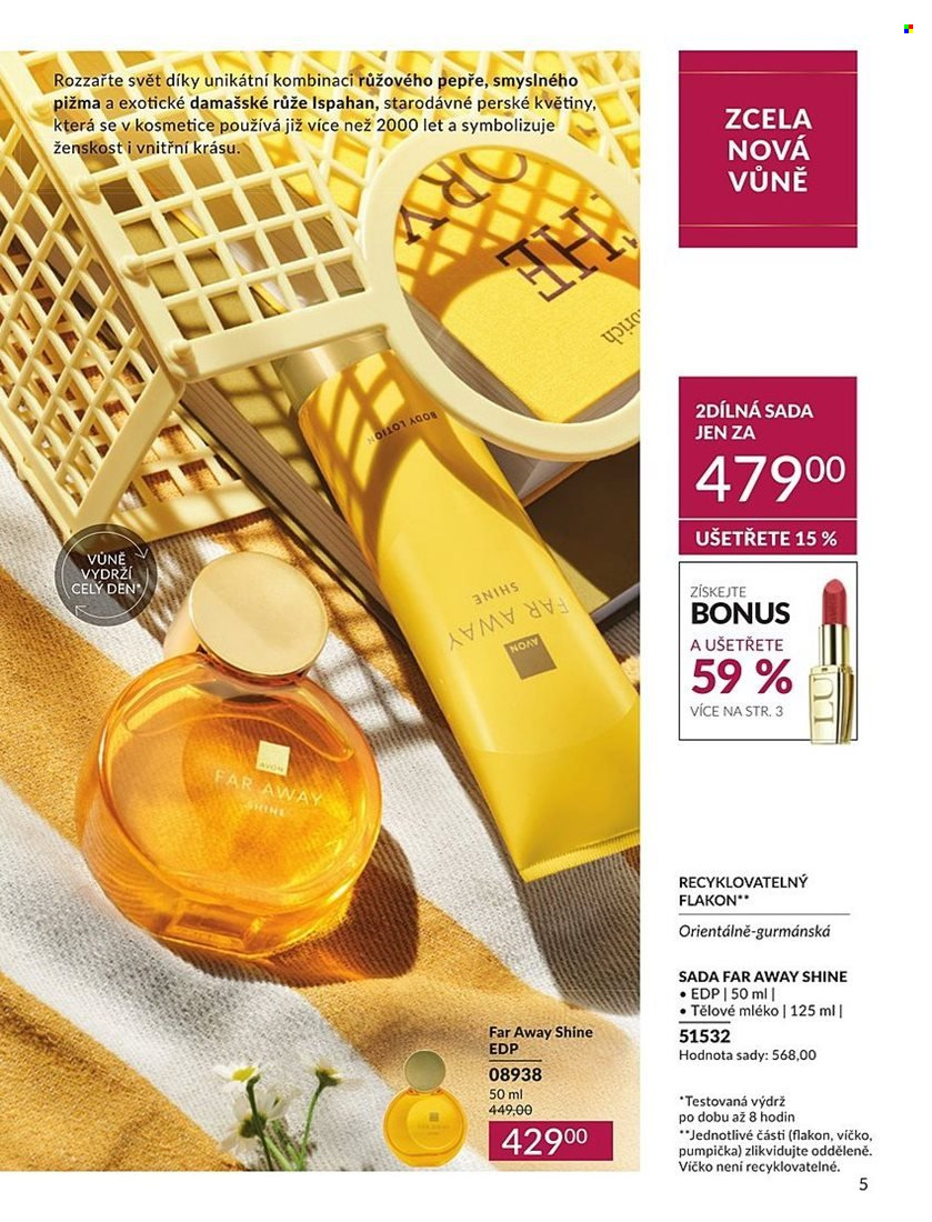 Leták AVON - 1.9.2024 - 30.9.2024. Strana 5
