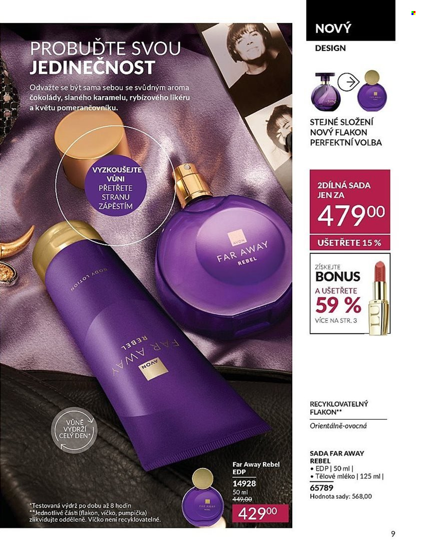 Leták AVON - 1.9.2024 - 30.9.2024. Strana 9