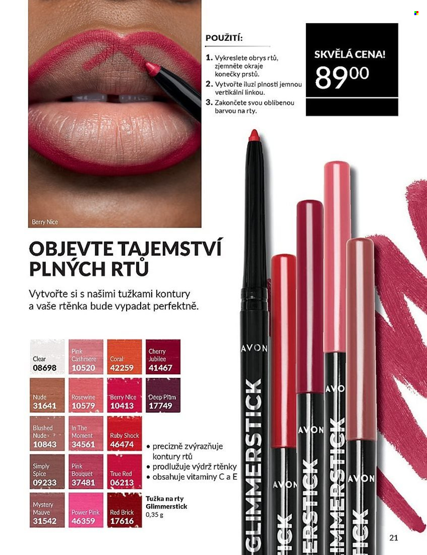 Leták AVON - 1.9.2024 - 30.9.2024. Strana 21