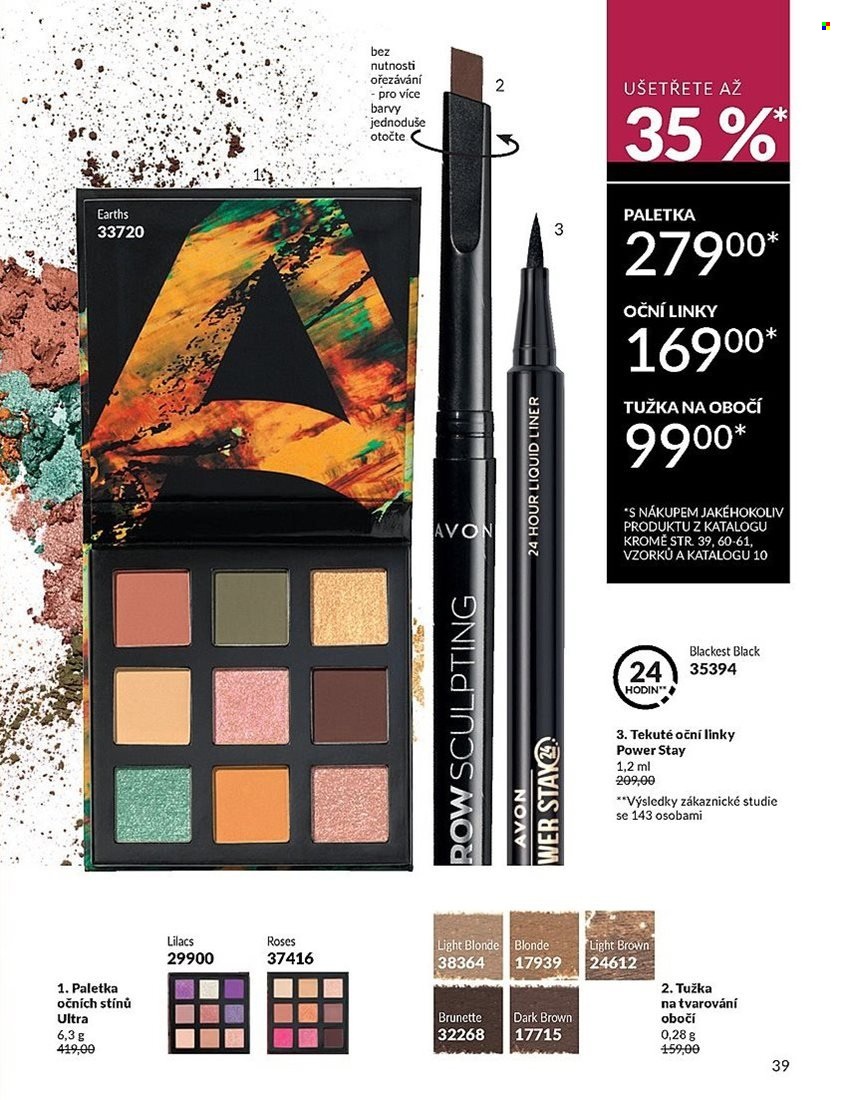 Leták AVON - 1.9.2024 - 30.9.2024. Strana 39