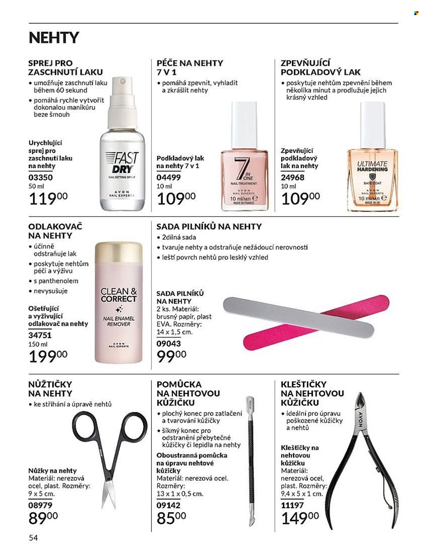 Leták AVON - 1.9.2024 - 30.9.2024. Strana 54
