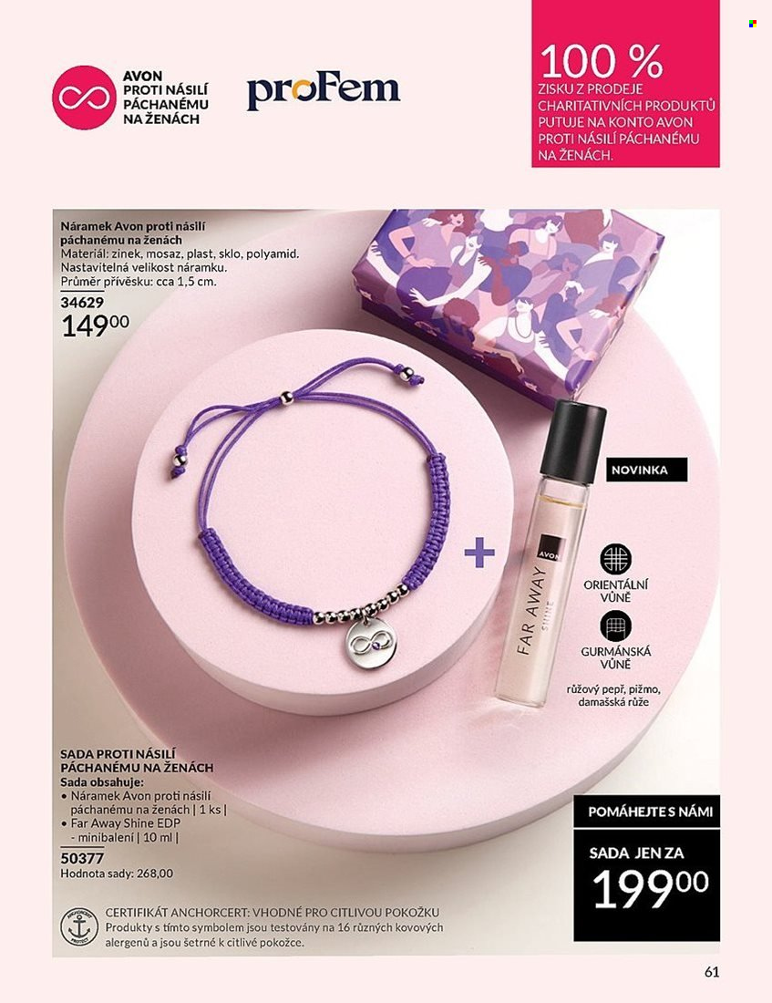 Leták AVON - 1.9.2024 - 30.9.2024. Strana 61