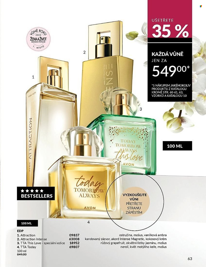 Leták AVON - 1.9.2024 - 30.9.2024. Strana 63