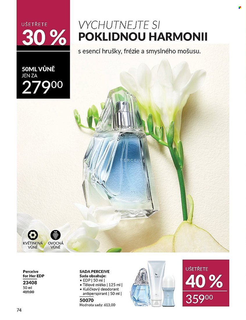 Leták AVON - 1.9.2024 - 30.9.2024. Strana 72
