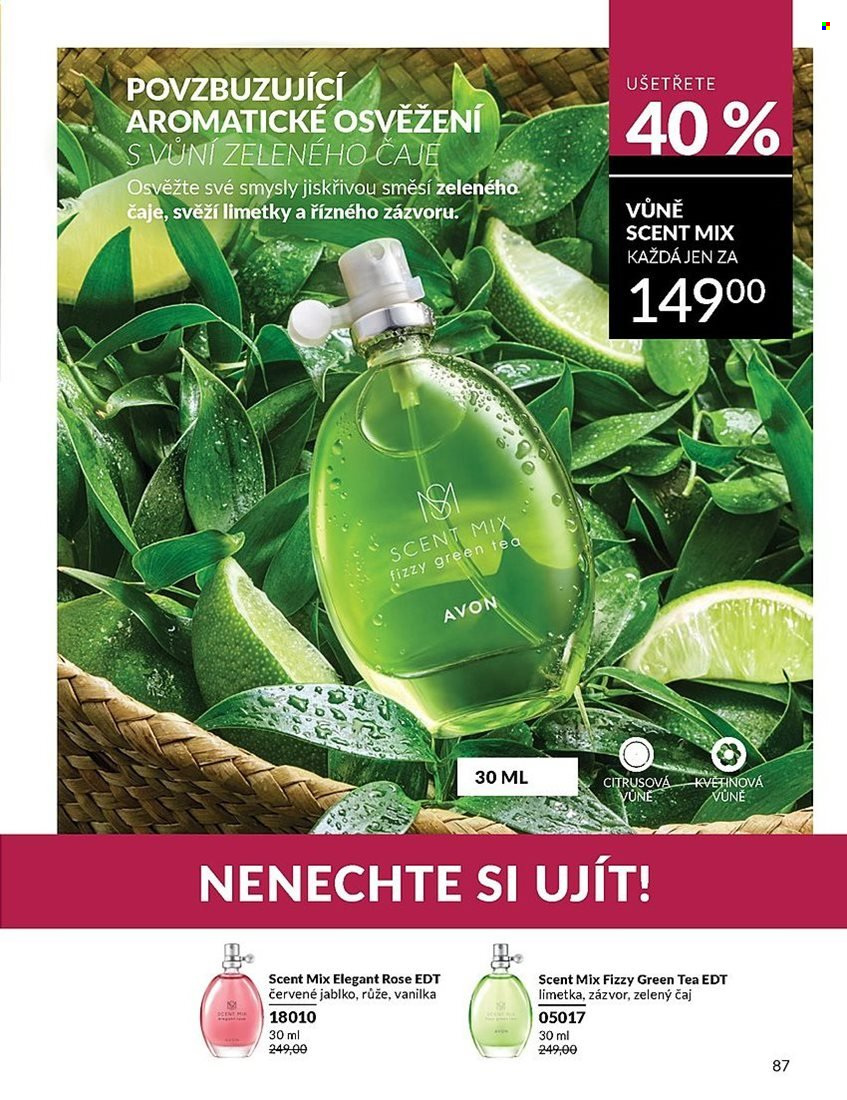 Leták AVON - 1.9.2024 - 30.9.2024. Strana 85