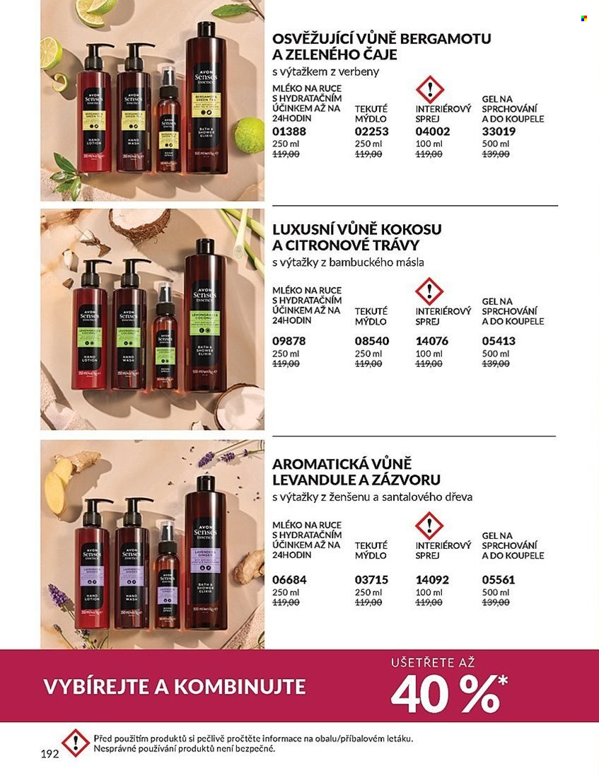 Leták AVON - 1.9.2024 - 30.9.2024. Strana 190