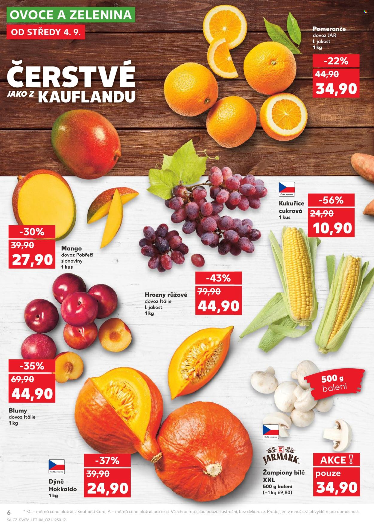 Leták Kaufland - 4.9.2024 - 10.9.2024. Strana 6