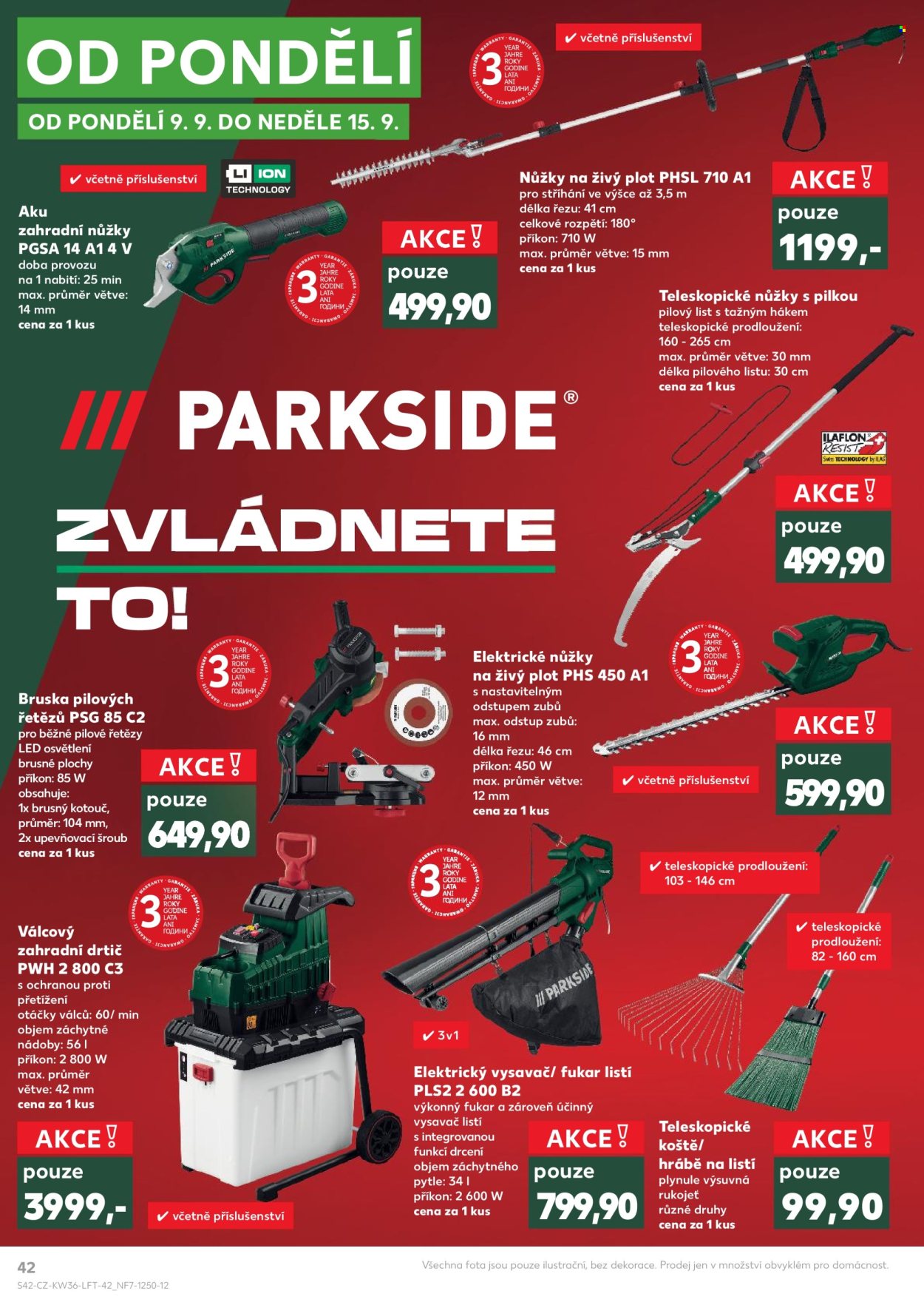 Leták Kaufland - 4.9.2024 - 10.9.2024. Strana 42