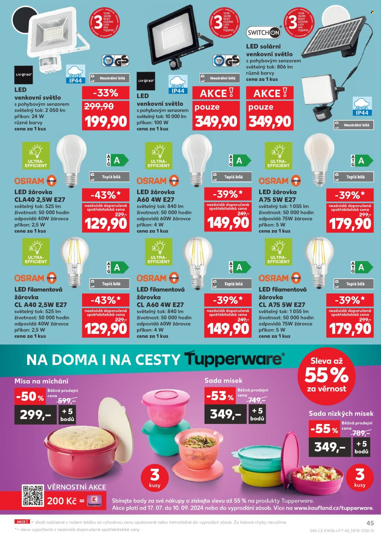 Leták Kaufland - 4.9.2024 - 10.9.2024. Strana 45