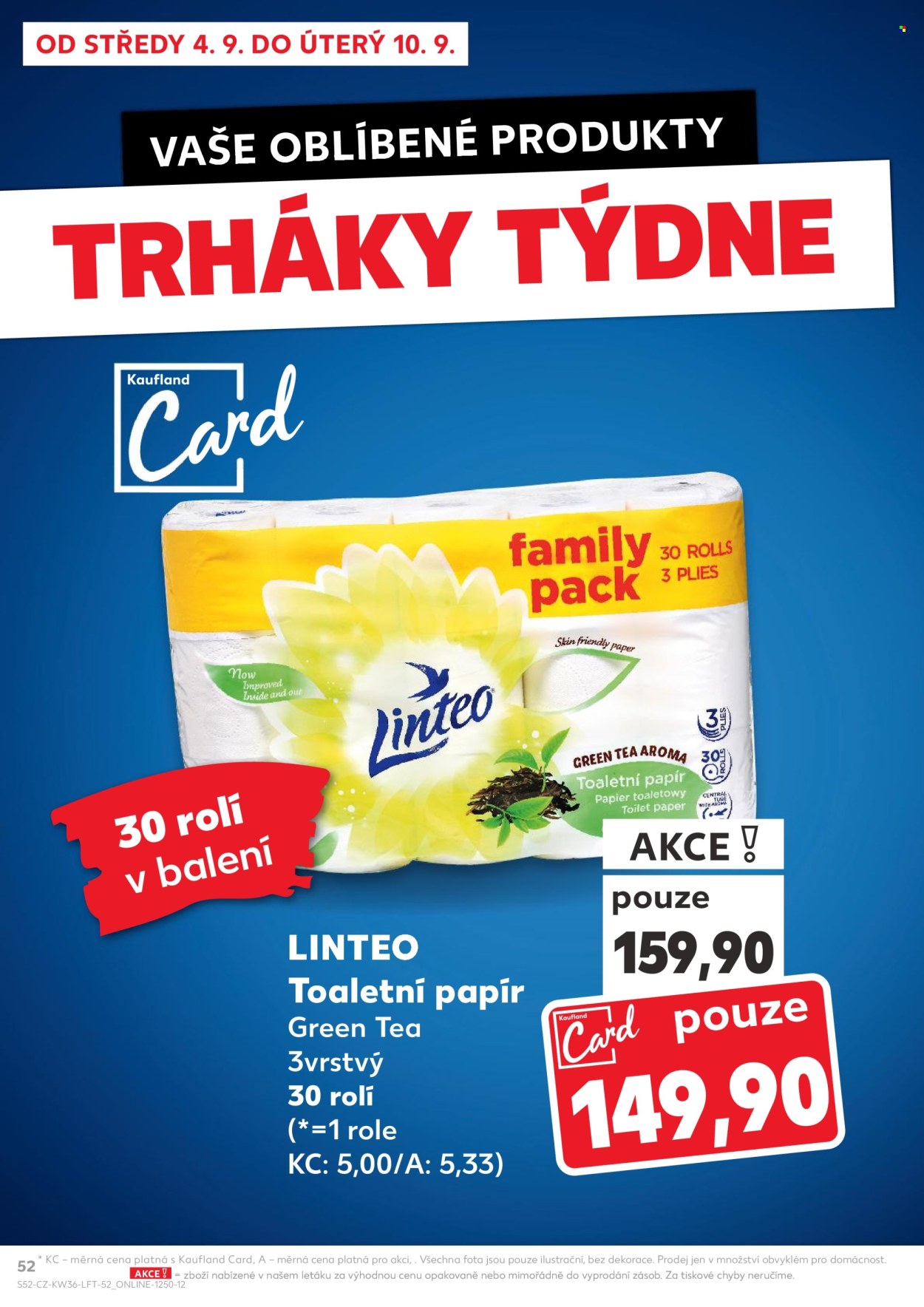 Leták Kaufland - 4.9.2024 - 10.9.2024. Strana 52