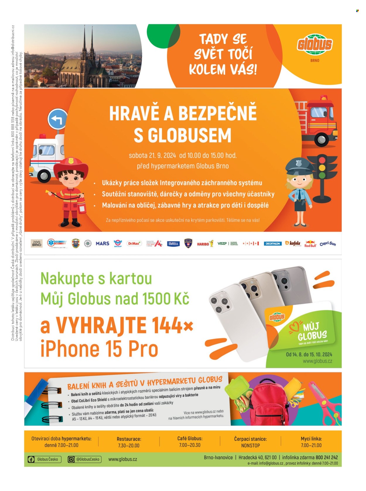 Leták Globus - 4.9.2024 - 10.9.2024. Strana 29