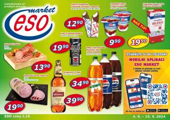 Leták ESO MARKET - 4.9.2024 - 15.9.2024.