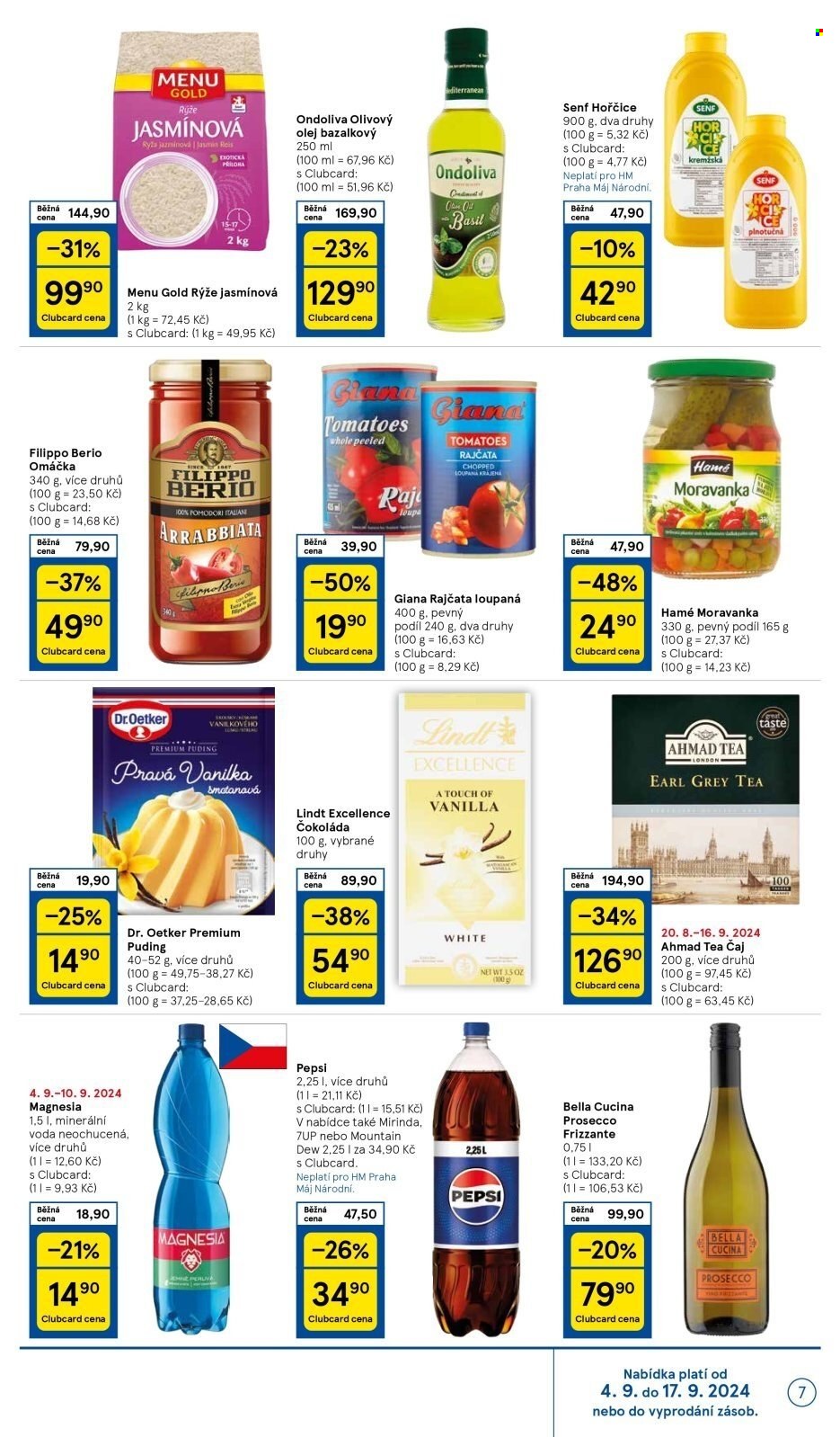 Leták TESCO - 4.9.2024 - 10.9.2024. Strana 7