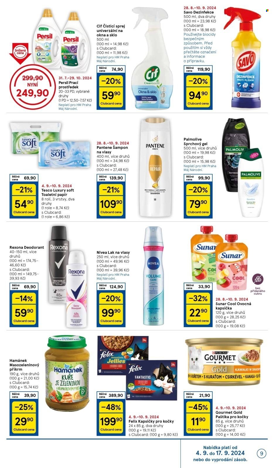 Leták TESCO - 4.9.2024 - 10.9.2024. Strana 9
