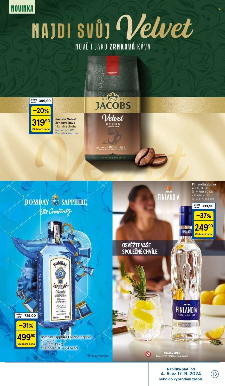 Leták TESCO - 4.9.2024 - 10.9.2024. Strana 13