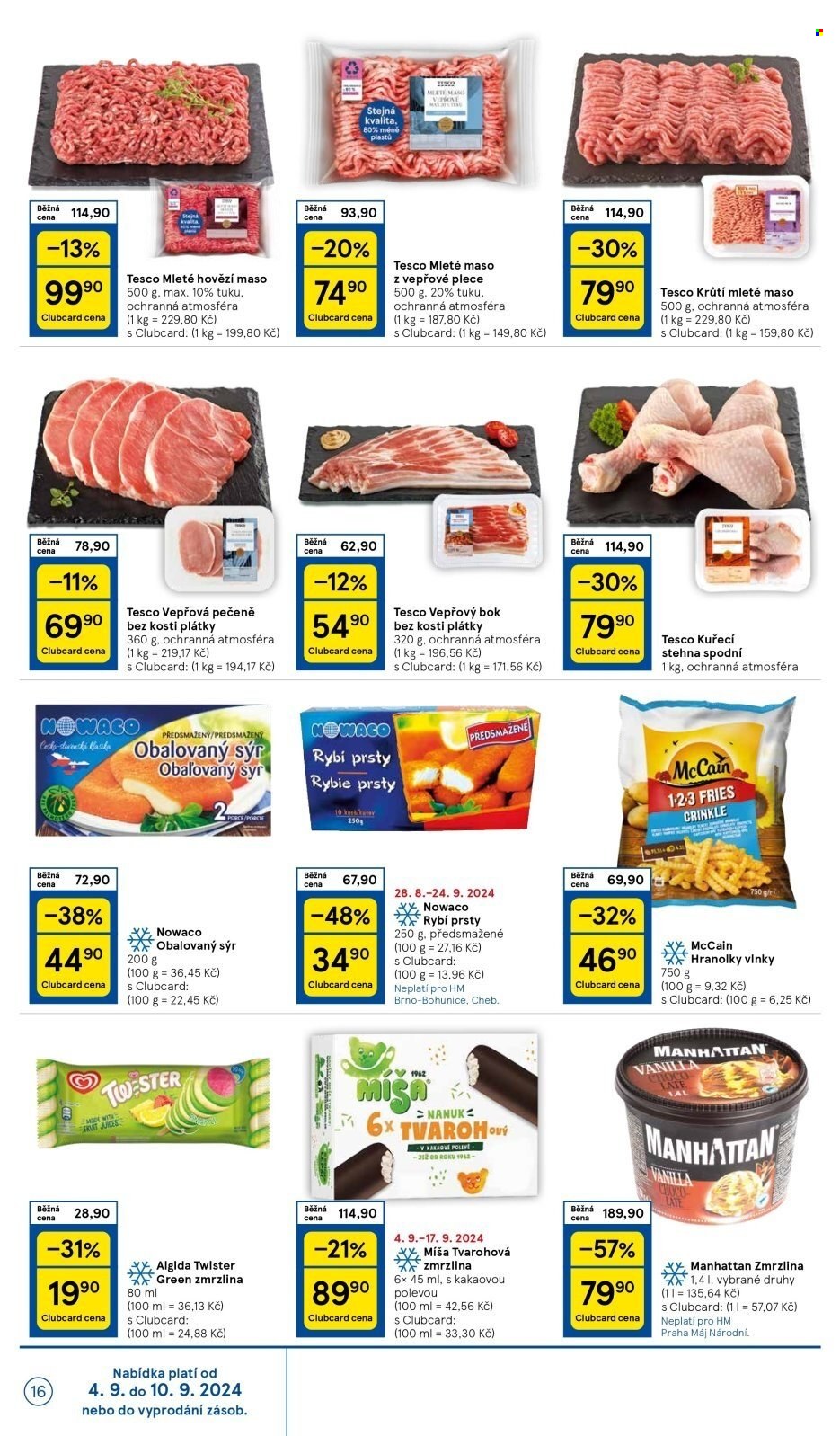 Leták TESCO - 4.9.2024 - 10.9.2024. Strana 16