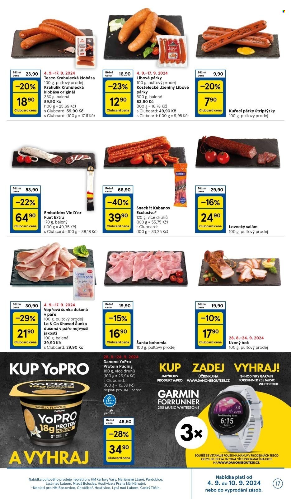 Leták TESCO - 4.9.2024 - 10.9.2024. Strana 17