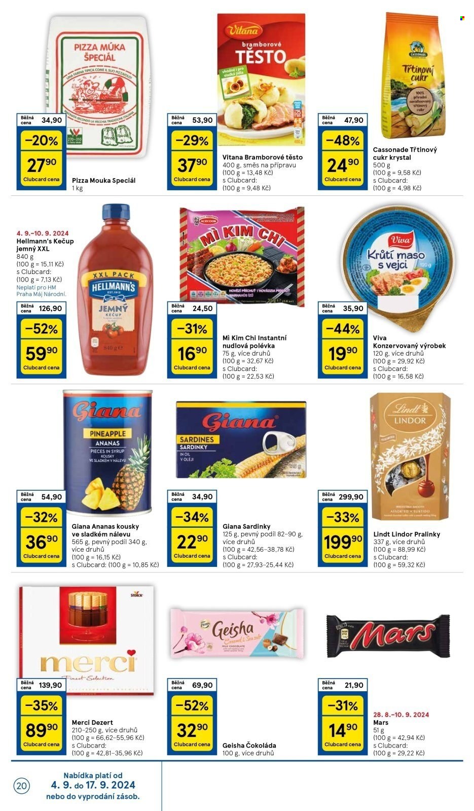 Leták TESCO - 4.9.2024 - 10.9.2024. Strana 20
