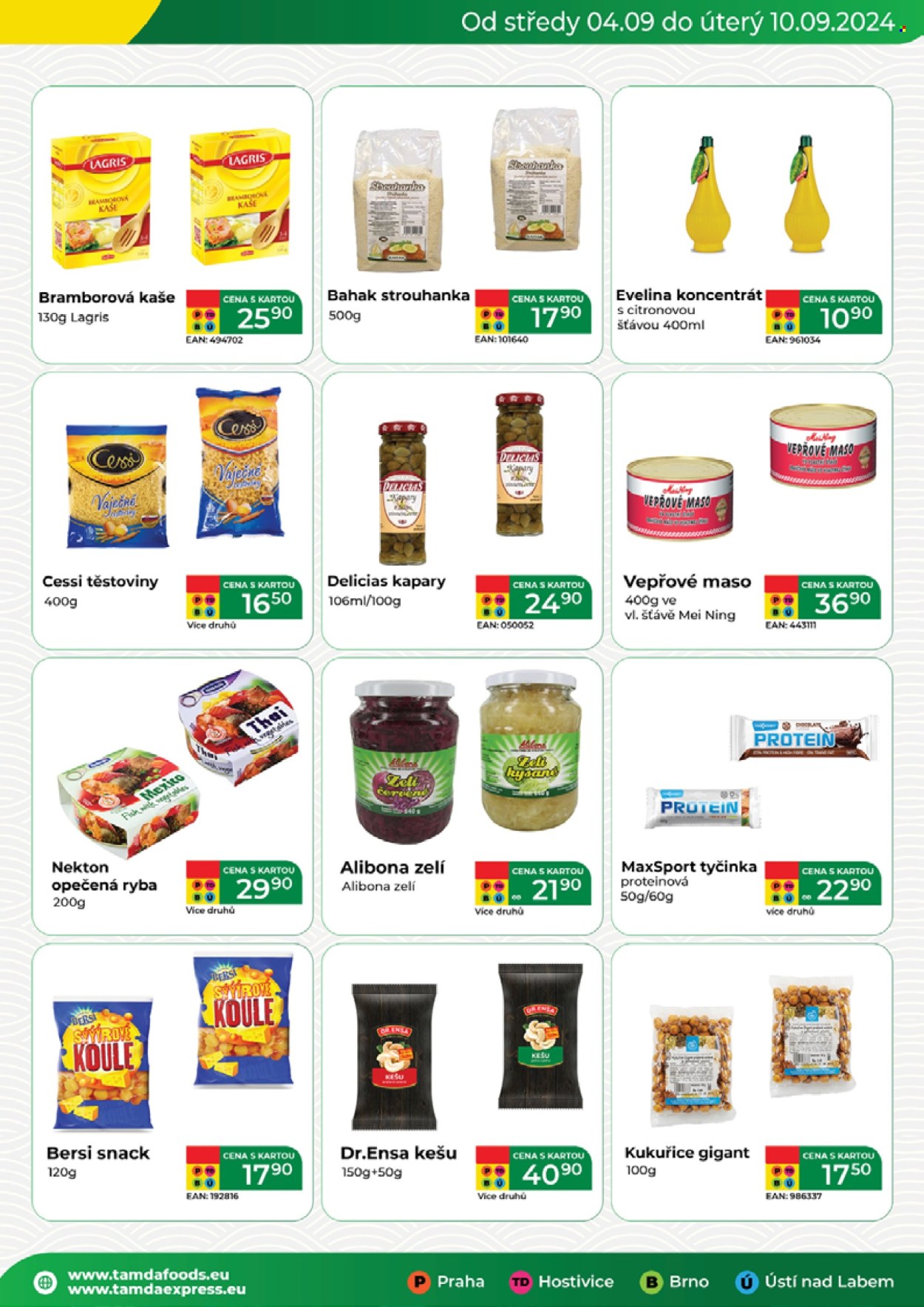 Leták Tamda Foods - 4.9.2024 - 10.9.2024. Strana 3