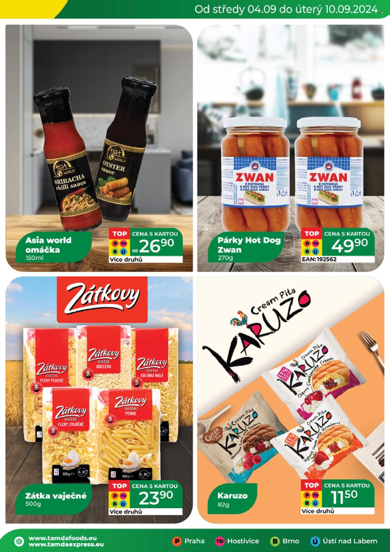 Leták Tamda Foods - 4.9.2024 - 10.9.2024. Strana 13