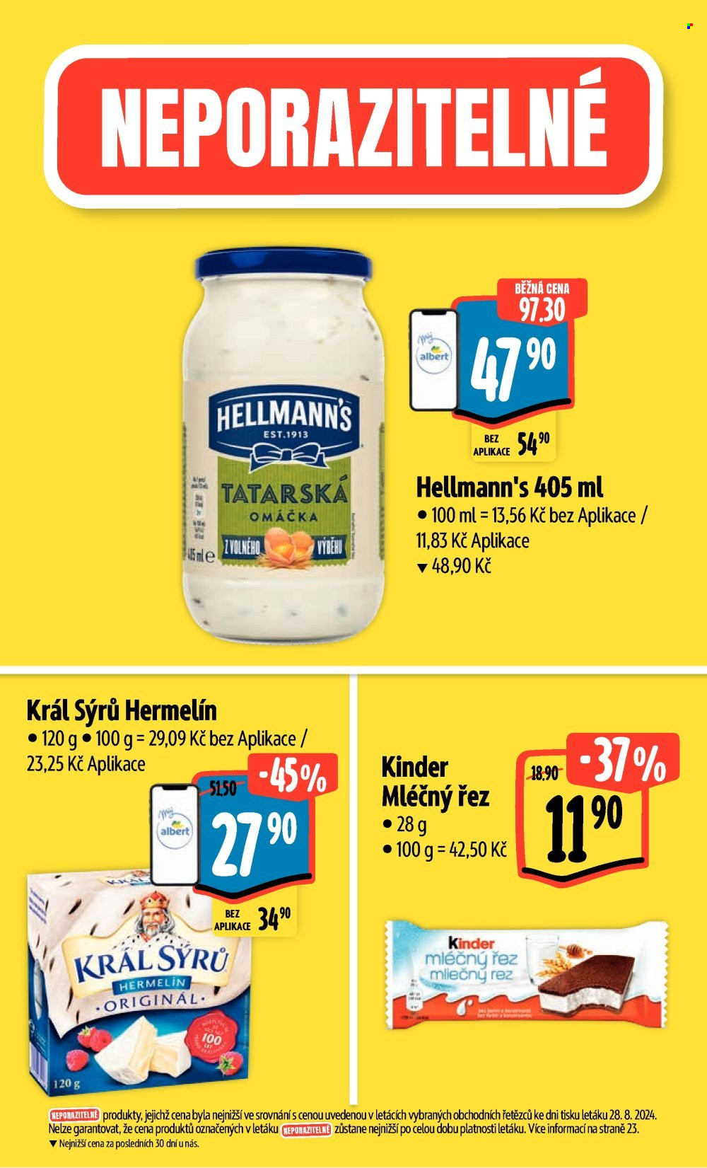 Leták Albert Hypermarket - 4.9.2024 - 10.9.2024. Strana 3