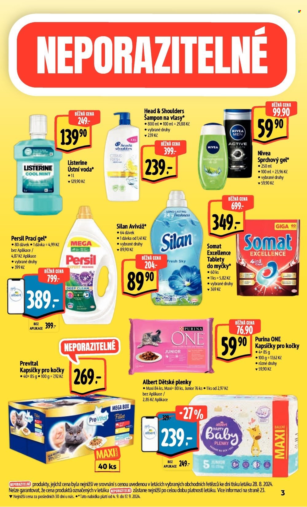 Leták Albert Hypermarket - 4.9.2024 - 10.9.2024. Strana 7