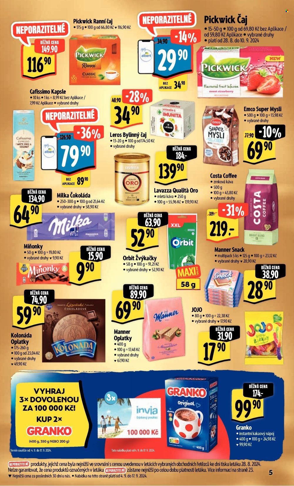 Leták Albert Hypermarket - 4.9.2024 - 10.9.2024. Strana 10