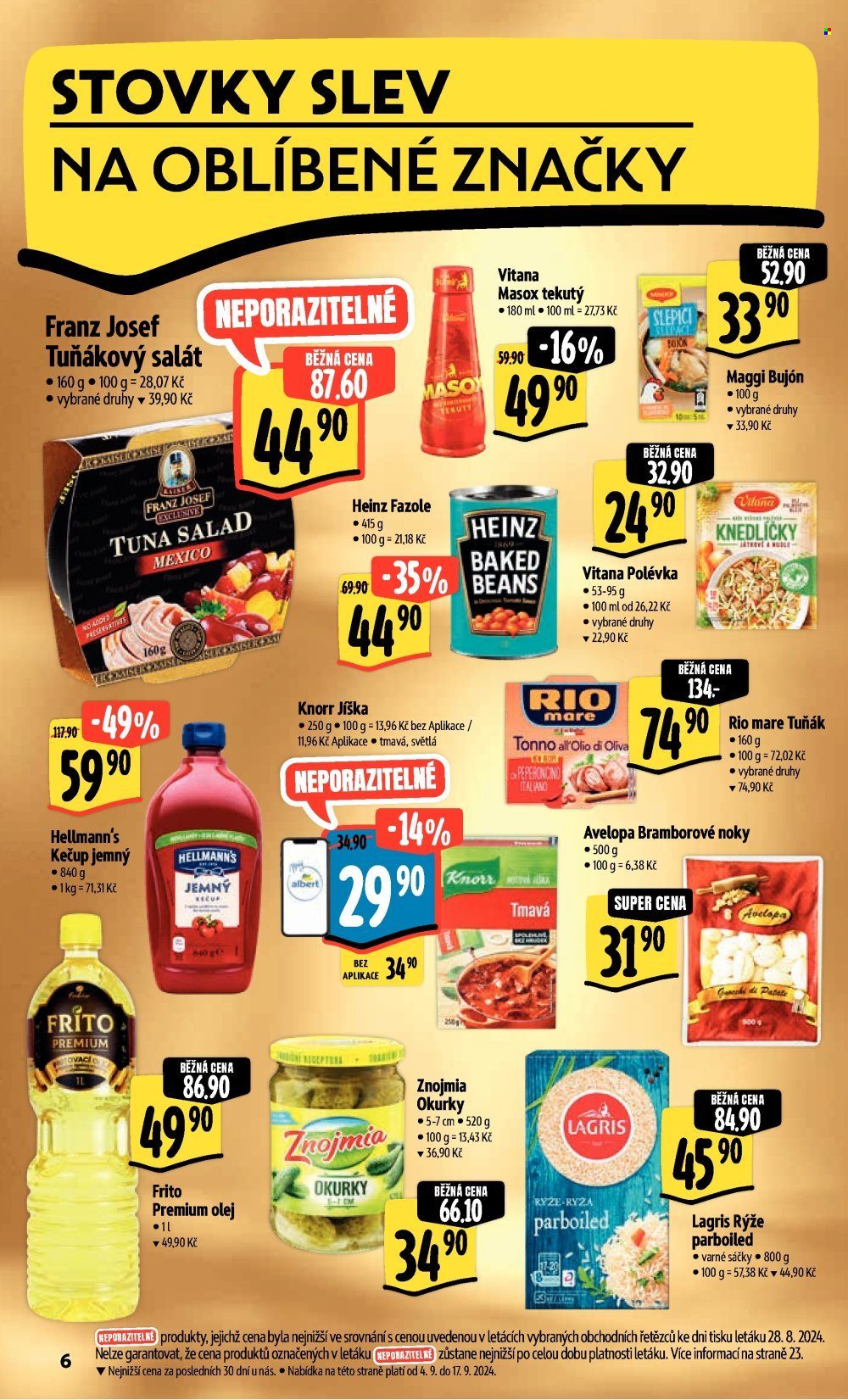 Leták Albert Hypermarket - 4.9.2024 - 10.9.2024. Strana 11