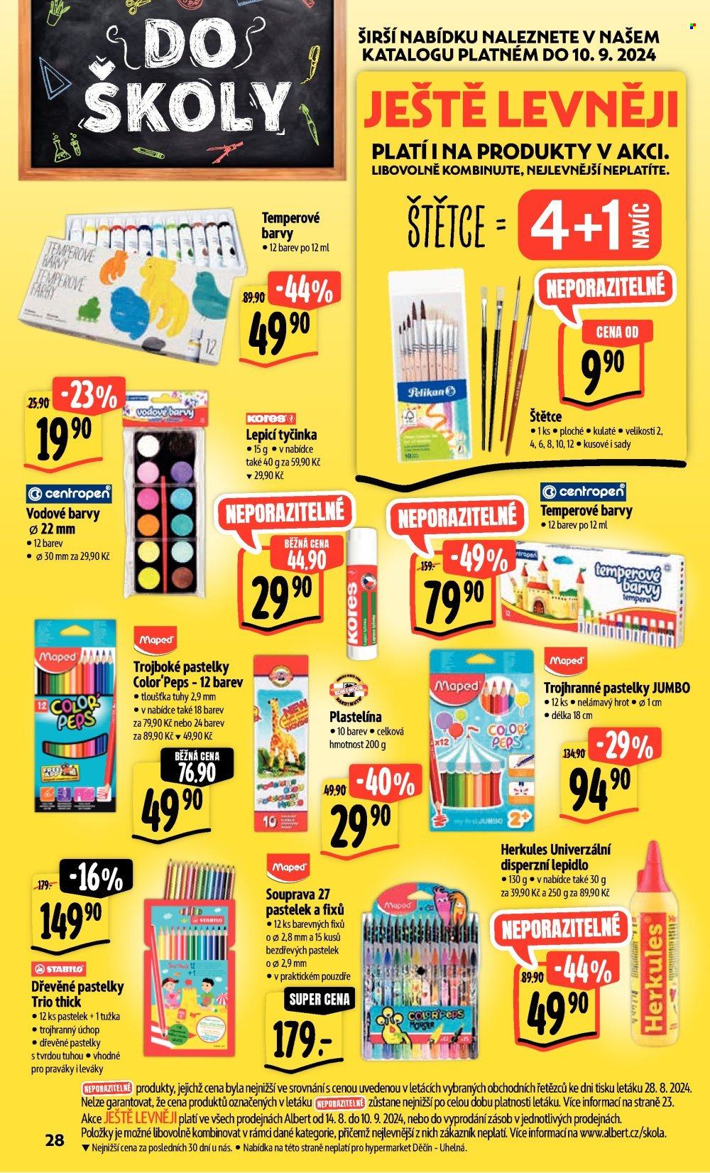 Leták Albert Hypermarket - 4.9.2024 - 10.9.2024. Strana 36