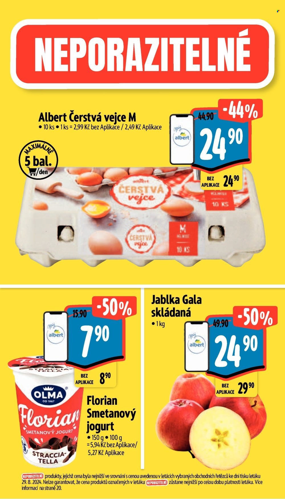 Leták Albert Supermarket - 4.9.2024 - 10.9.2024. Strana 3