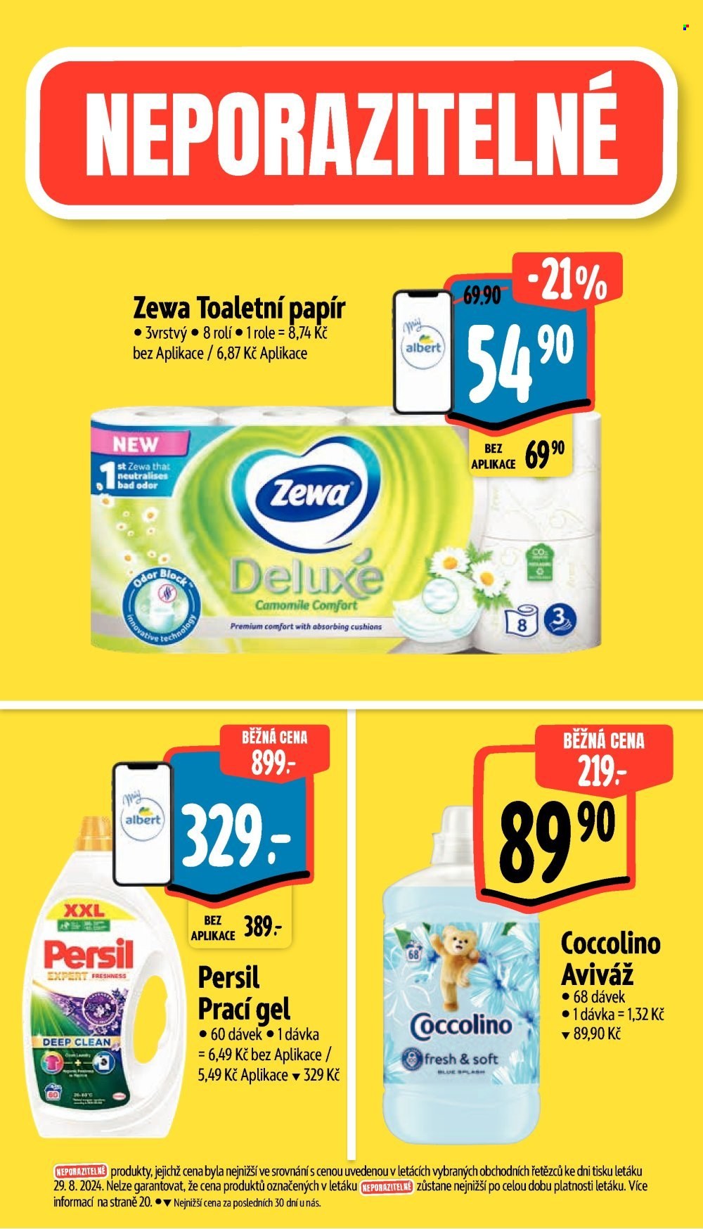 Leták Albert Supermarket - 4.9.2024 - 10.9.2024. Strana 5