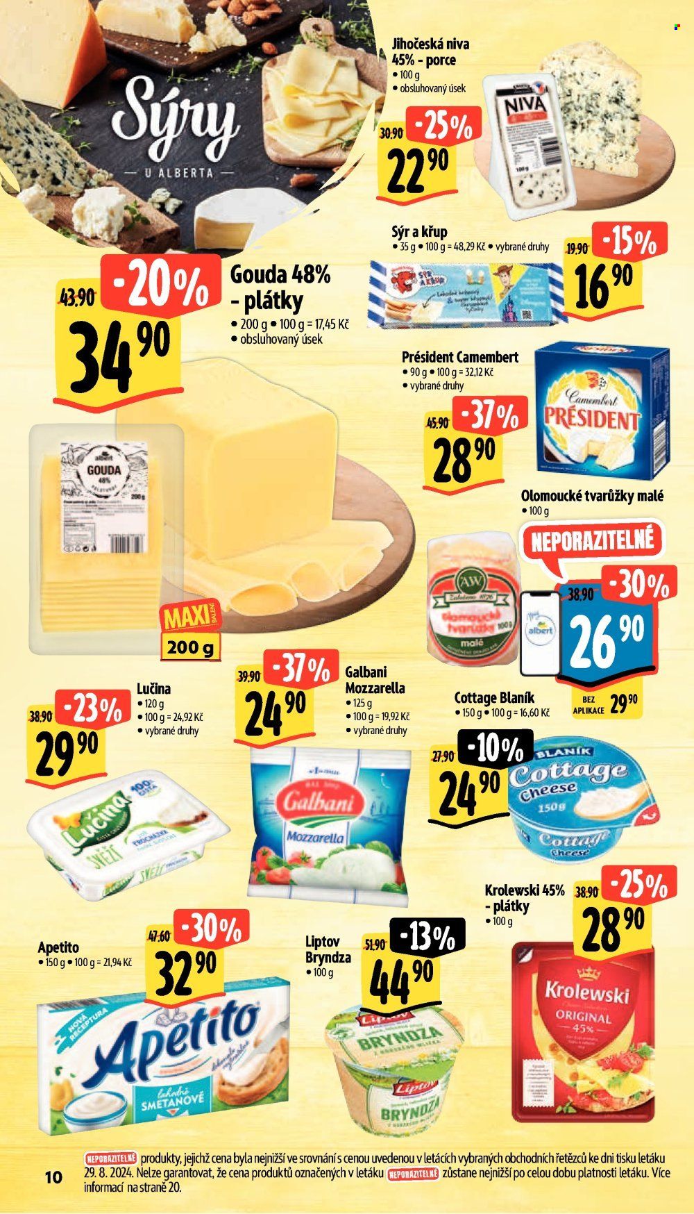 Leták Albert Supermarket - 4.9.2024 - 10.9.2024. Strana 17